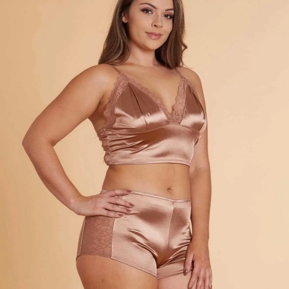 Bralette & Boy Short Set